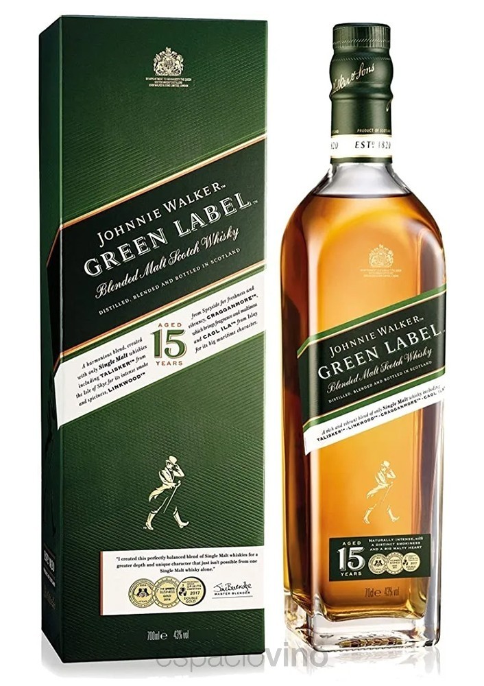 Johnny Walker Green Label 750cc